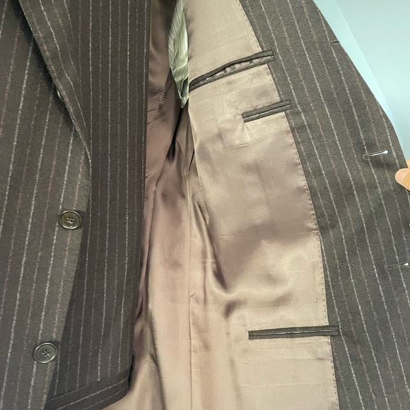 [Luciano barbera] wool & cashmere mens suit - Picture 4 of 8